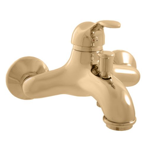 Смеситель для ванны и душа LABE L054.5Z настенный золото