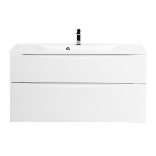 Тумба под раковину BelBagno Marino-H60 MARINO-H60-1200-2C-SO-BL-P 120х45х60 подвесная цвет белый