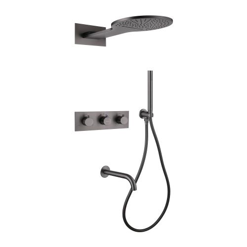 Душевая система ABBER AF8150NG встраиваемая в стену