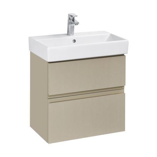 Тумба с раковиной Roca OLETA Z.RU93.0.762.9 56х37х55 подвесная цвет капучино