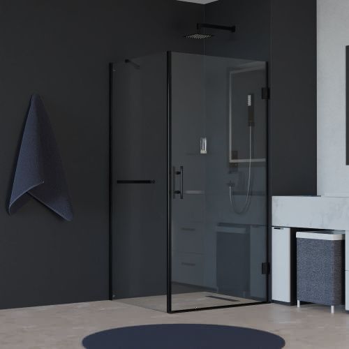 Душевой уголок RGW Hotel 3506045169-014 90х60 стекло прозрачное профиль черный без поддона