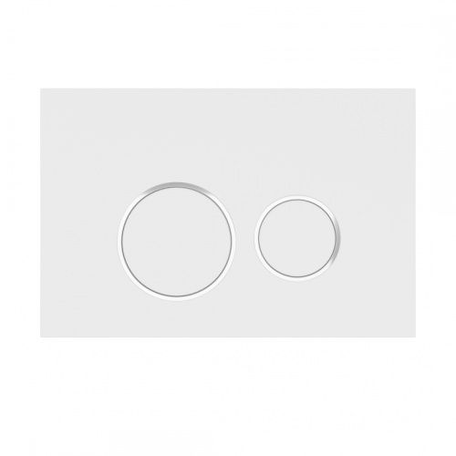 Клавиша смыва механическая Teymi Lina T70106 цвет белый/хром