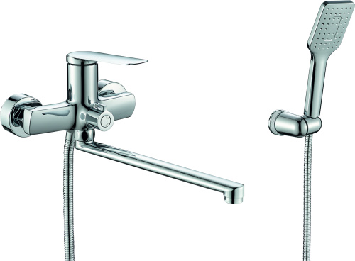 Смеситель для ванны Rush Bering BE5535-51 настенный хром