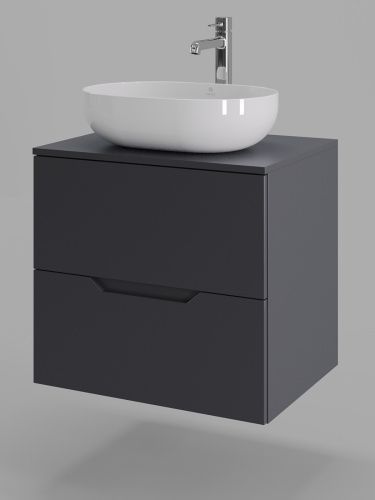 Тумба с раковиной Orange Line Li-60TugMDF+B05-480W 61х46х70