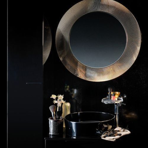Раковина керамическая Laufen Kartell 8.1233.1.020.112.1 40 см накладная цвет черный без отверстий под смеситель