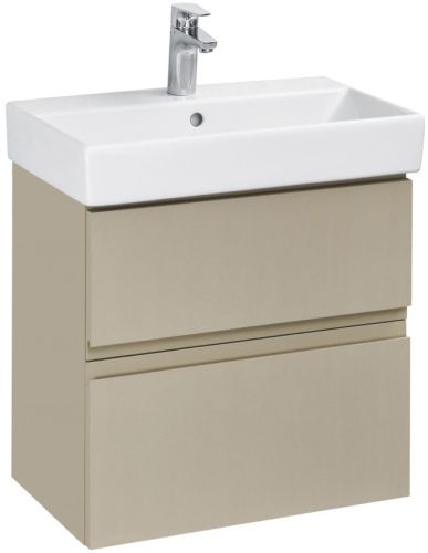 Тумба под раковину Roca OLETA A857639515 56х37х55 подвесная цвет капучино