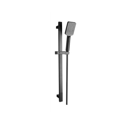 Душевой гарнитур Bravat RHEIN D170BW-ENG настенный черный