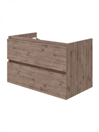 Тумба под раковину Teymi Laina T60815 80х46х50 подвесная цвет дуб темный