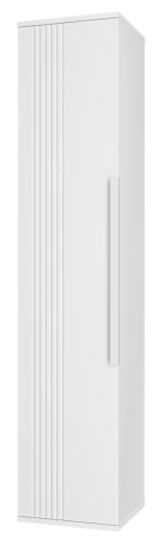 Шкаф-пенал Brevita Savoy SAV-05035-010 35х34х165 подвесной цвет белый