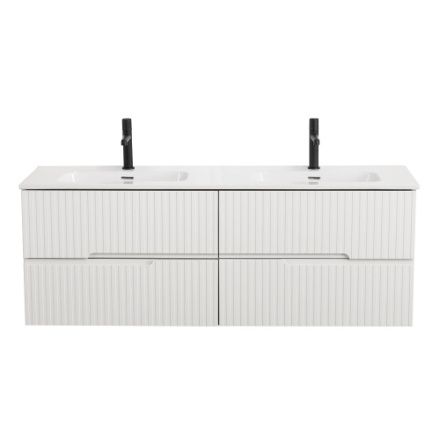 Тумба под раковину Cezares DUET DUET-N-1400-4C-SO-2-BL 140х46х50 подвесная