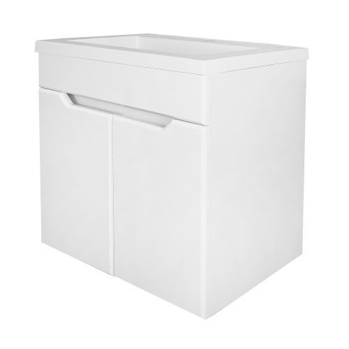 Тумба с раковиной Loranto Палермо CS00093377 50х35х50 подвесная цвет белый