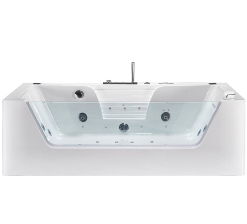 Ванна акриловая гидромассажная Frank 20109911 180х85 пристенная прямоугольная с каркасом