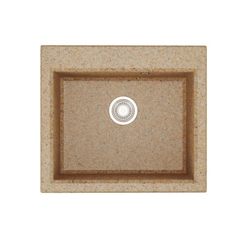 Кухонная мойка Aquaton 1A733032LW220 58х21 цвет песочный поверхность матовая