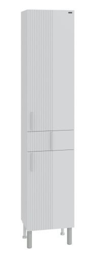 Шкаф-пенал СанТа Вега 700449 40х30х195 напольный цвет белый