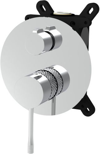 Смеситель для ванны с душем Allen Brau Priority 5.31C11-00 встраиваемый в стену хром - фото 2