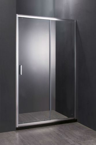 Душевая дверь Orange E02-140TCR 141х190 стекло прозрачное профиль хром глянцевый