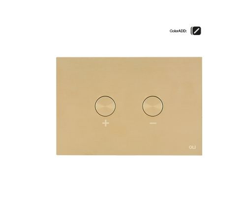 Клавиша смыва пневматическая Oli BLINK 878781 цвет золото