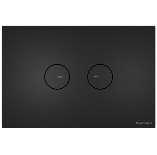 Клавиша смыва механическая Artceram Inox 715 715.000.AB цвет черный матовый