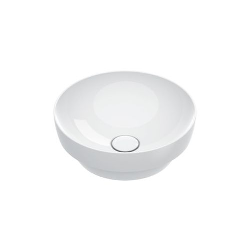 Раковина керамическая Catalano Sfera 45 см 524450001 полувстраиваемая цвет белый без отверстий под смеситель