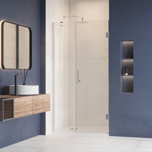 Душевая дверь RGW Hotel 350601212-11 120х195 стекло прозрачное профиль хром глянцевый