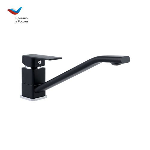 Смеситель для кухни Славен Коттедж СЛ-ОД-Н2Ч на мойку черный