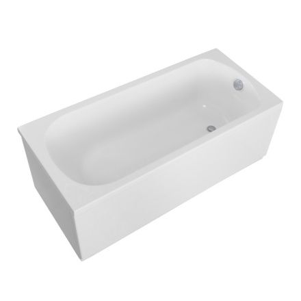 Ванна акриловая Cezares ECO ECO-155-70-41-W37 155х70 пристенная прямоугольная без каркаса