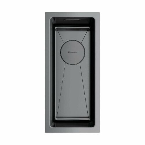 Кухонная мойка Omoikiri TAKI 4973105 20х44 цвет вороненая сталь