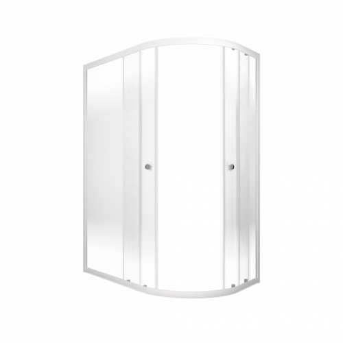 Душевой уголок Тритон Коралл-Лайт Щ0000068953 120х80 стекло прозрачное с рисунком профиль белый без поддона