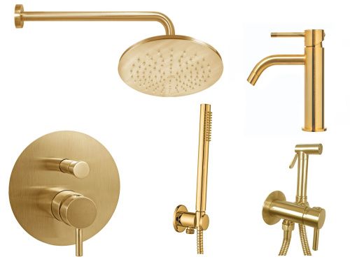 Душевая система Paffoni Light KITZLIG015HGSP071KING встраиваемая в стену