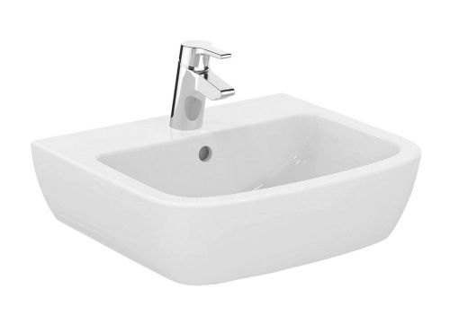 Раковина керамическая Ideal Standard TEMPO T056601 50х44 подвесная цвет белый 1 отверстие под смеситель