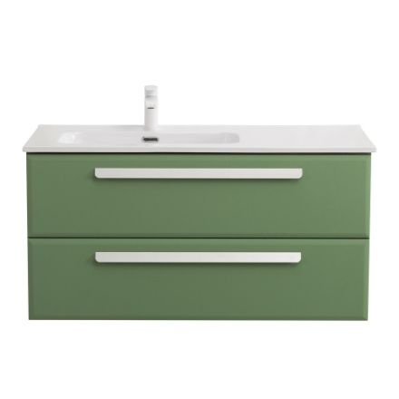 Тумба под раковину Cezares ECO-CER ECO-CER-N-1000-2C-SO-PS-P-L 100х46х50 подвесная