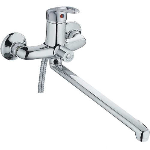 Cмеситель для ванны и душа Haiba HB2215 настенный хром