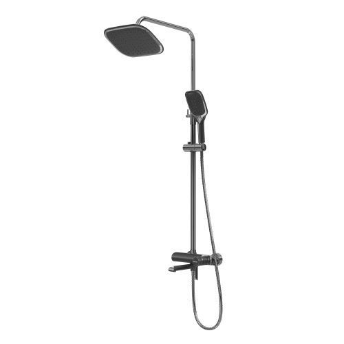 Душевая стойка Grossman Alba 500.K35.06.100/210 настенная цвет черный