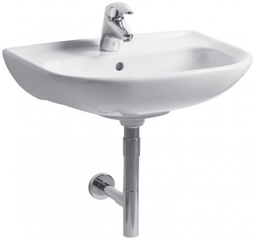 Раковина из сантехнического фарфора Jika Deep by Jika 8106110001049 50х41 подвесная цвет белый