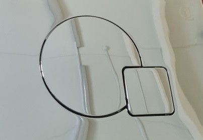 Клавиша смыва механическая CeramaLux PC-015 цвет хром