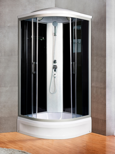 Душевая кабина River DESNA 90/24 TH (10000002180) 90х90 четверть круга с крышей ориентация универсальная