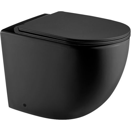 Унитаз приставной WeltWasser 10000006179 белый матовый с сиденьем микролифт безободковый душевой смыв