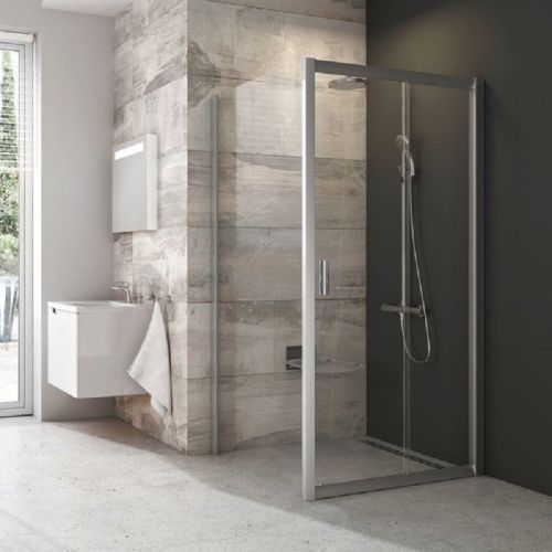 Душевая перегородка Ravak 9BH70C00Z1 140х190 стекло прозрачное профиль хром