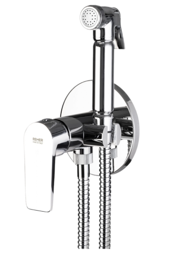 Гигиенический душ со смесителем Remer D65 хром