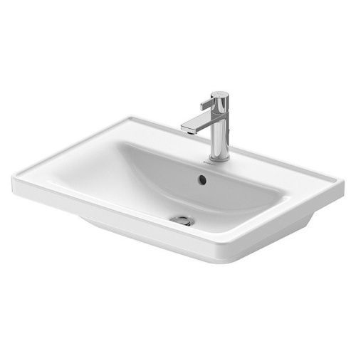 Раковина Duravit D-Neo 2367650000 65х48 подвесная цвет белый 1 отверстие под смеситель