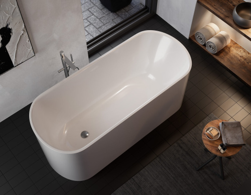 Ванна акриловая Kolpa-San BETTY 577600 170х73 отдельностоящая овальная с ножками