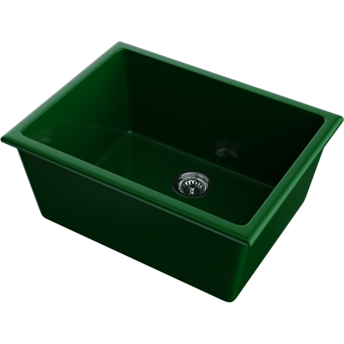 Кухонная мойка Omoikiri Okinoshima 61-U/I 4911263 61х46 цвет зеленый