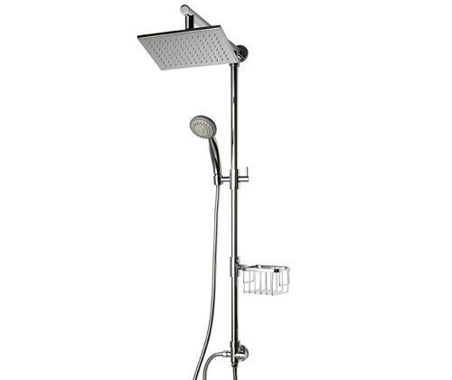 Душевая стойка WasserKRAFT A016 настенная цвет хром