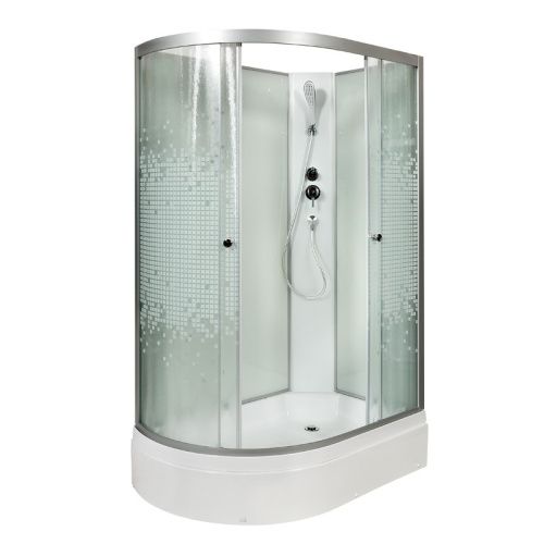 Душевая кабина AvaCan L720RN 120х80 асимметричная без крыши ориентация правая