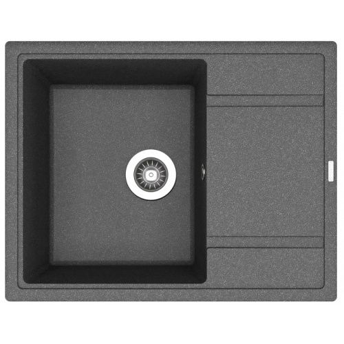 Кухонная мойка Florentina Липси 650 20.125.C0650.102 65х51 цвет черный поверхность матовая