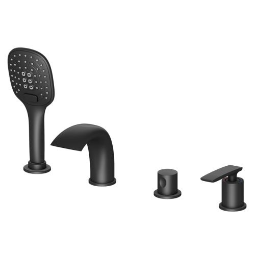 Смеситель Timo Helmi 4020/03Y на борт ванны черный матовый