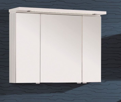 Зеркало-шкаф Puris Swing SET43902(161) 90х15х68 подвесной цвет белый