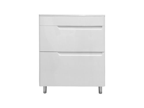 Тумба с раковиной Эстет Kare Luxe ФР-00007071 70х45х86 напольная цвет белый