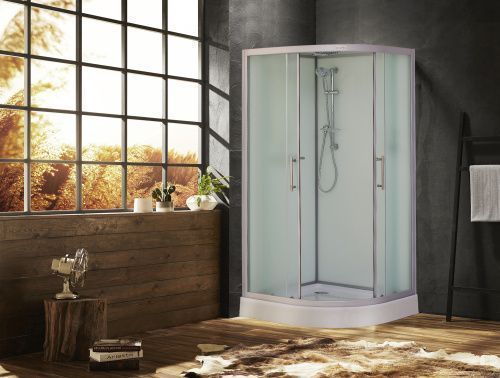 Душевая кабина Esbano ELEGANCIA ESKB100CR 100х100 четверть круга с крышей ориентация универсальная