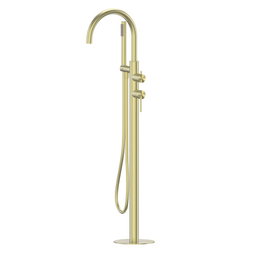 Смеситель Abber Wasser Kreis 316 AF8115BG напольный брашированное золото